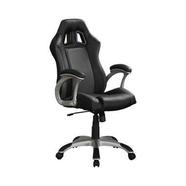 Brassex Adjustable Faux Leather Swiveling Gaming Chair Game Chair